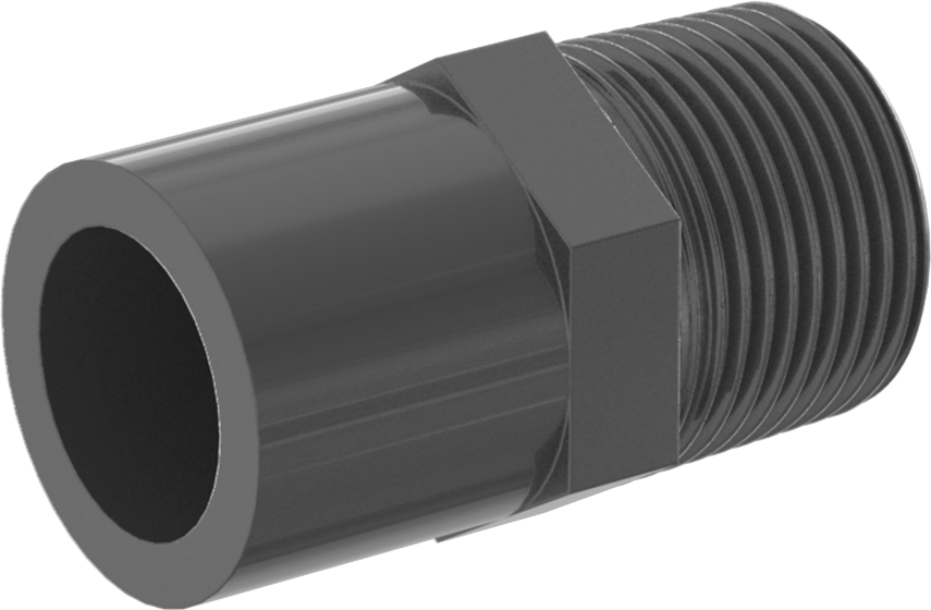 Cement Socket Male × NPT Male