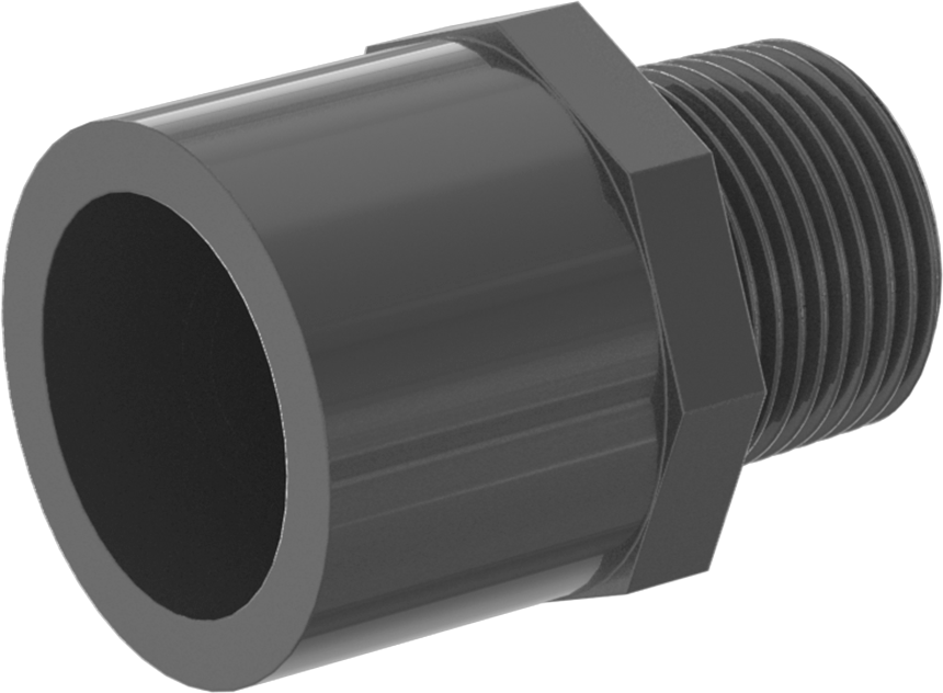Cement Socket Female × NPT Male