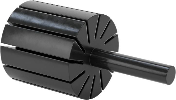 1-3/16“ Çap x 1-3/16” Uzunlukta Kanatlı Zımpara Manşonu için Tambur