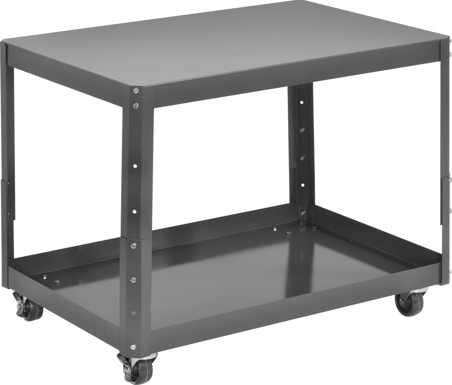 Yüksekliği Ayarlanabilir Çelik Masa, Mobil, 22“-28” Yükseklik x 30“ Genişlik x 24” Derinlik