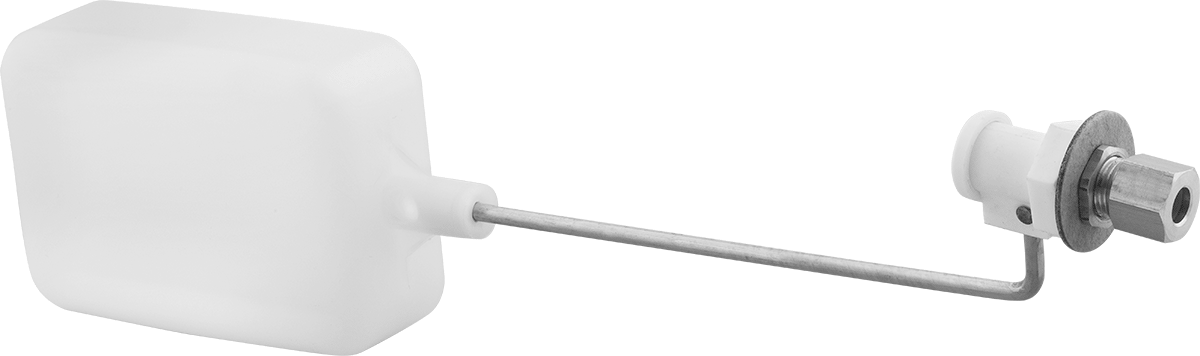 With Brass Float Rod
