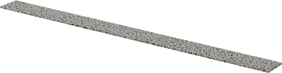 Esnek Elektrik Kontak Törpüsü, Ekstra İnce Yüzey (240 Kum), 3/8“ Genişlik x 0,025” Kalınlık