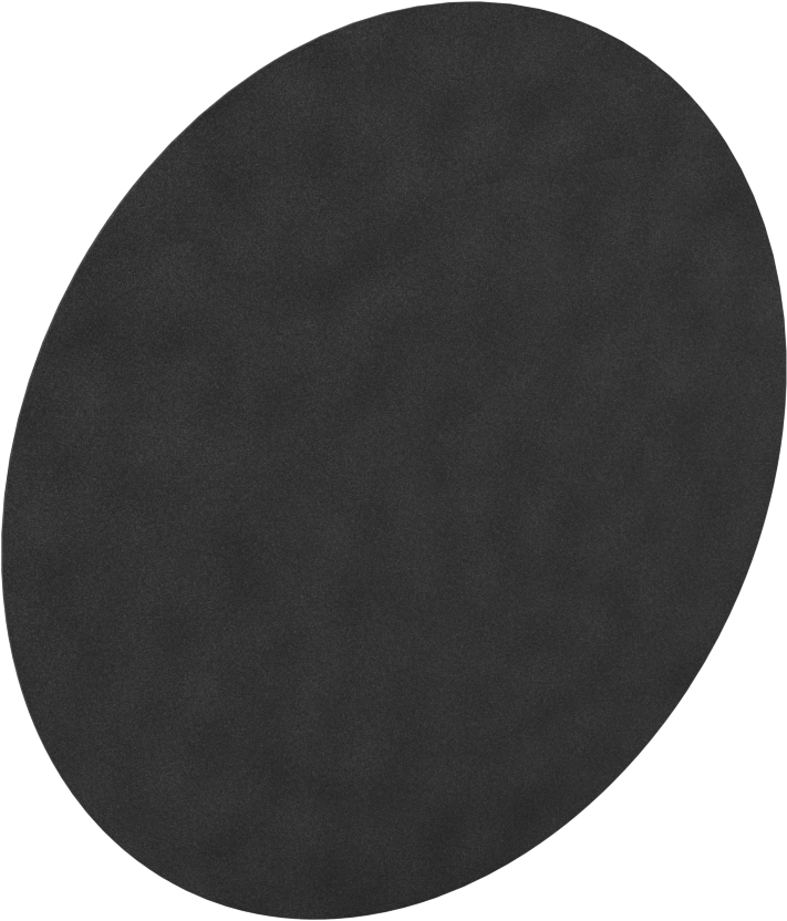 Yastıklı Zımparalama, Yapışkan Arka Yüzlü Disk, 5" Çap, 1600 Kum