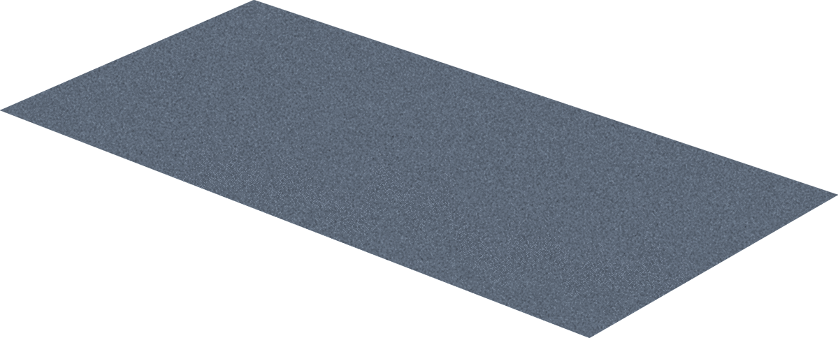 Yastıklı Zımparalama, 3“ Genişlik x 6” Uzunluk Levha, 800 Kum
