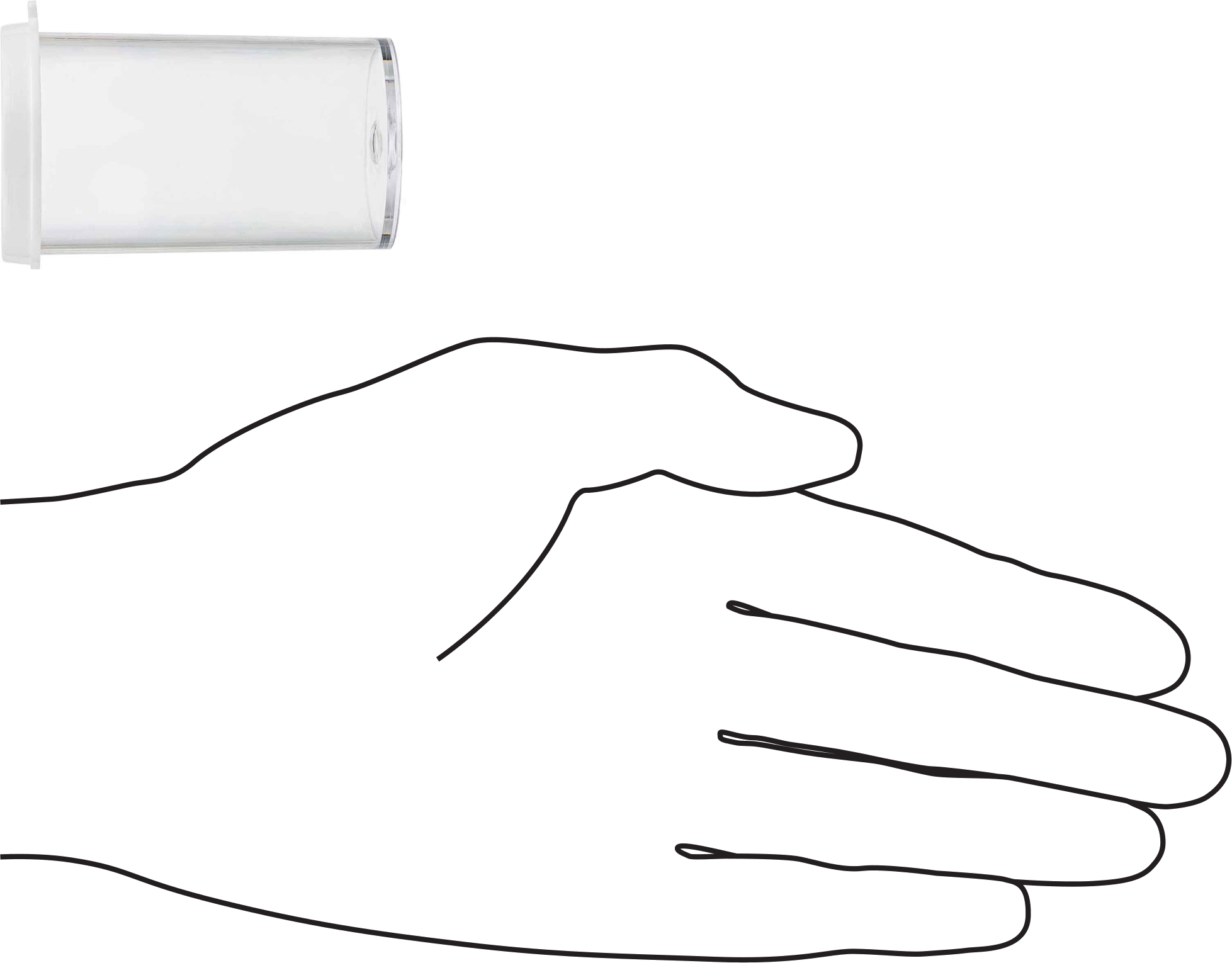 Polistiren Plastik Kavanozlar, Polistiren Kavanoz, 2 FL oz/60 ml Kapasite, 1-3/8" Çap