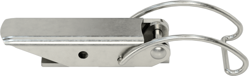 Çakmasız Çekme Mandalı, 304 Paslanmaz Çelik, 1-1/2" Kilitleme Mesafesi, 3-1/4“ Uzunluk x 7/8” Genişlik