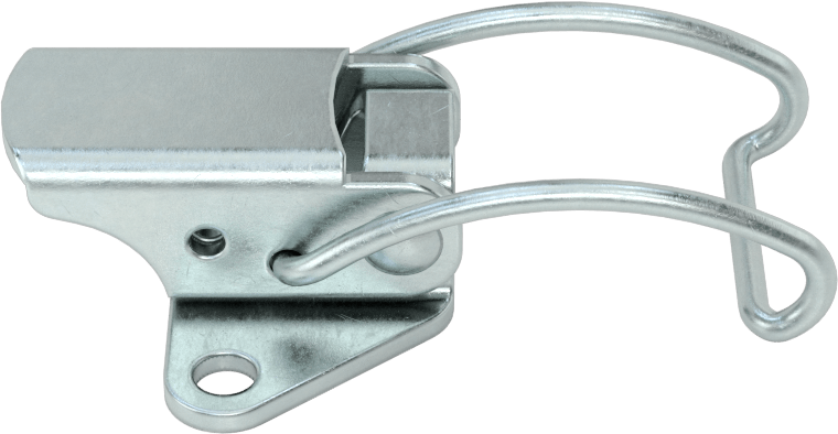 Çakmasız Çekme Mandalı, Çinko Kaplı Çelik, 2-1/8“ Uzunluk x 1-3/8” Genişlik Toplam