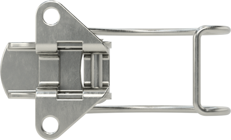 Çakmasız Çekme Mandalı, 304 Paslanmaz Çelik, 2-3/8“ Uzunluk x 1-3/8” Genişlik Toplam