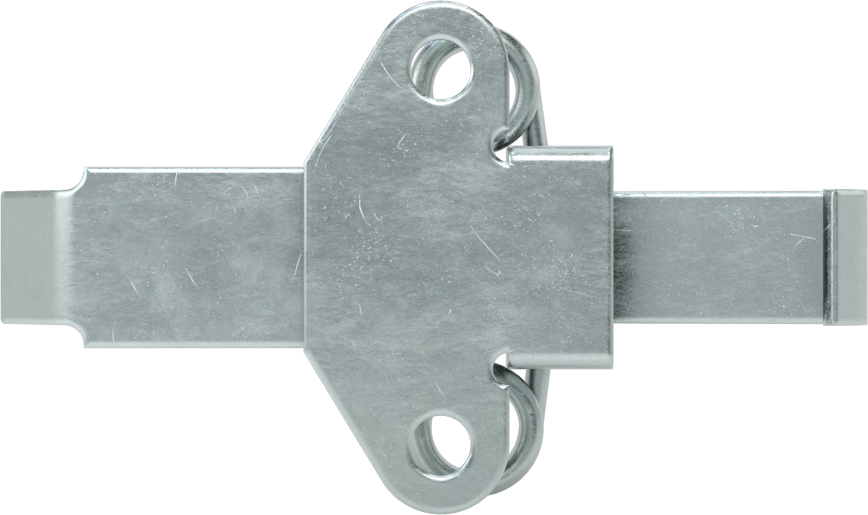 Çakmasız Çekme Mandalı, Çinko Kaplı Çelik, 3-1/4“ Uzunluk x 1-7/8” Genişlik, 400 lb. Kapasite