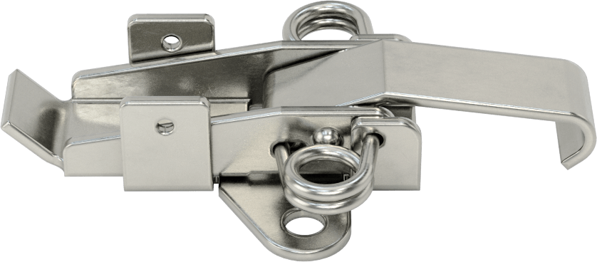 Çakmasız Çekme Mandalı, 304 Paslanmaz Çelik, 3-1/4“ Uzunluk x 1-7/8” Toplam Genişlik