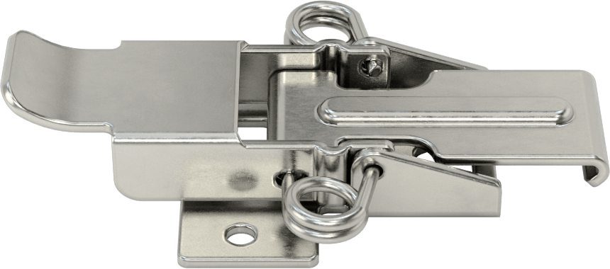 Çakmasız Çekme Mandalı, 304 Paslanmaz Çelik, 3-3/8“ Uzunluk x 2-1/16” Genişlik Toplam
