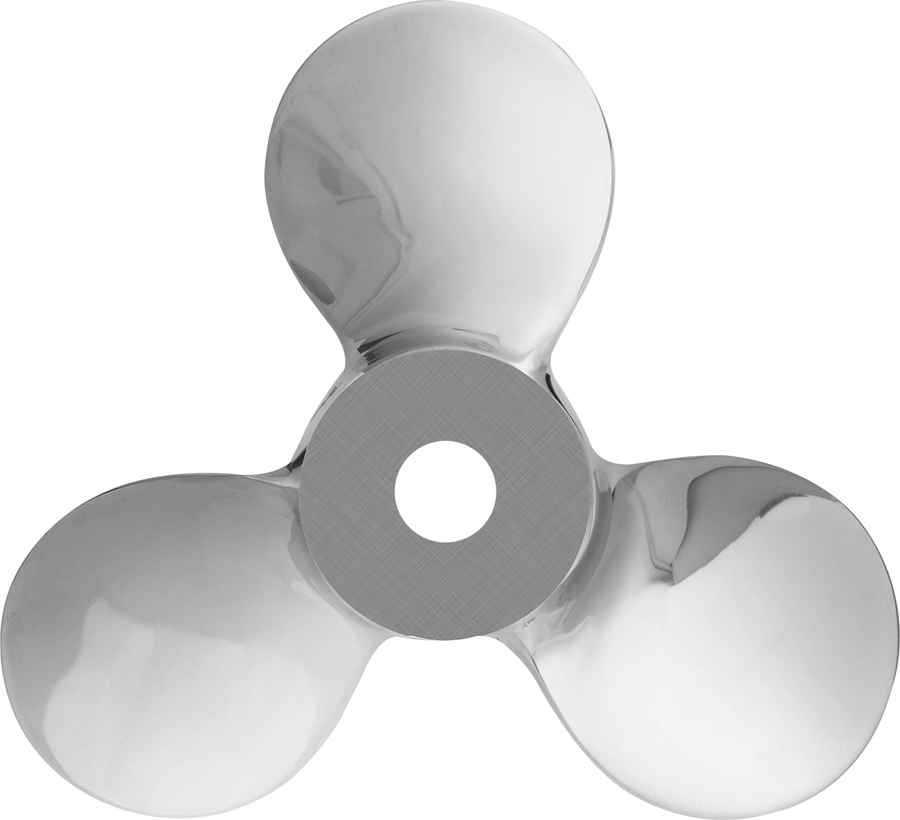 Hijyenik Karıştırıcı Pervanesi, Sol El, 5/8" Mil Çapı için, 5" Çap
