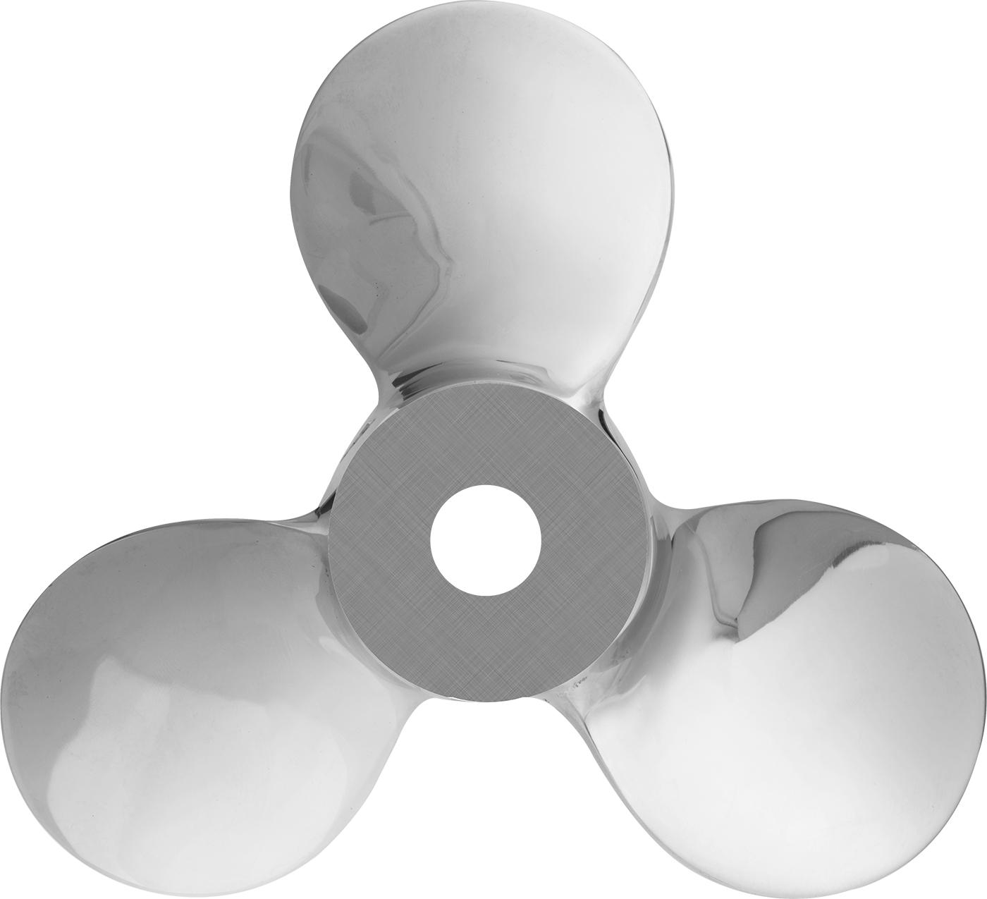 Hijyenik Karıştırıcı Pervanesi, Sol El, 3/4" Mil Çapı için, 6" Çap