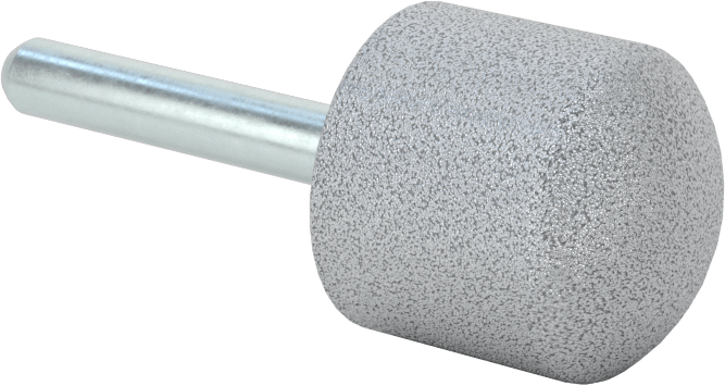 Naylon Örgü Yastıklı Zımpara Ucu, 1/4“ Çap x 1-1/2” Uzunlukta Şaft, Şekil No. A21, İnce