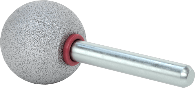 Naylon Örgü Yastıklı Zımpara Ucu, 1/4“ Çap x 1-1/2” Uzunlukta Şaft, Şekil No. A25, İnce