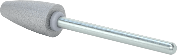 Naylon Örgü Yastıklı Zımpara Ucu, 1/8“ Çap x 1-1/2” Uzunlukta Şaft, Şekil No. B52, Kaba