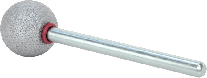 Naylon Örgü Yastıklı Zımpara Ucu, 1/8“ Çap x 1-1/2” Uzunlukta Şaft, Şekil No. B121, Orta