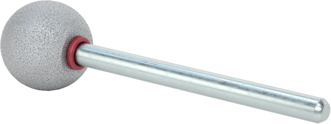 Naylon Örgü Yastıklı Zımpara Ucu, 1/8“ Çap x 1-1/2” Uzunlukta Şaft, Şekil No. B121, Kaba