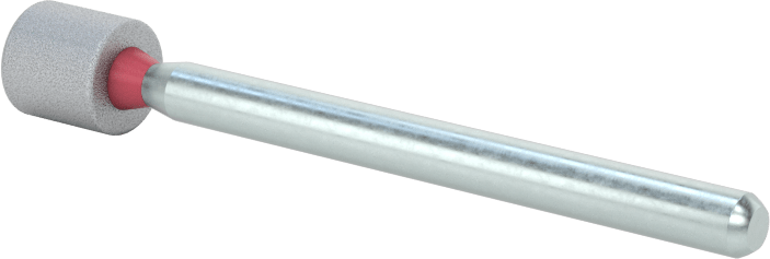 Naylon Örgü Yastıklı Zımpara Ucu, 1/8“ Çap x 1-1/2” Uzunlukta Şaft, Şekil No. W160, Kaba