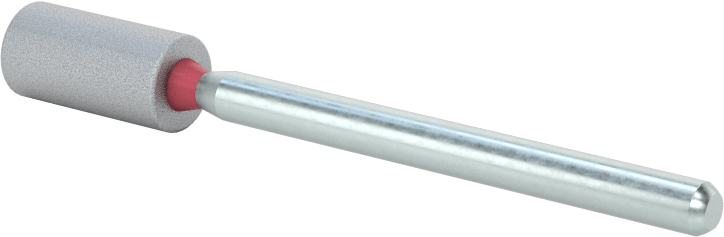 Naylon Örgü Yastıklı Zımpara Ucu, 1/8“ Çap x 1-1/2” Uzunlukta Şaft, Şekil No. W163, Kaba