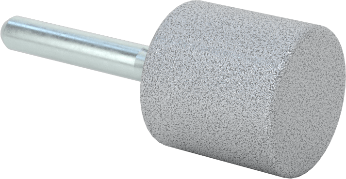 Naylon Örgü Yastıklı Zımpara Ucu, 1/4“ Çap x 1-1/2” Uzunlukta Şaft, Şekil No. W220, Kaba