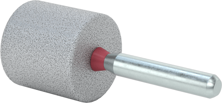 Naylon Örgü Yastıklı Zımpara Ucu, 1/4“ Çap x 1-1/2” Uzunlukta Şaft, Şekil No. W220, Kaba