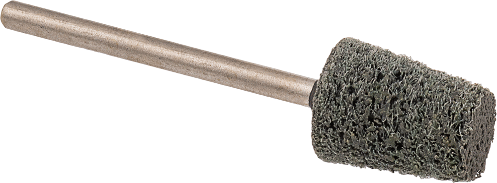 Naylon Örgü Yastıklı Zımpara Ucu, 1/8“ Çap x 1-1/2” Uzunlukta Şaft, Şekil No. B91, İnce Sınıf