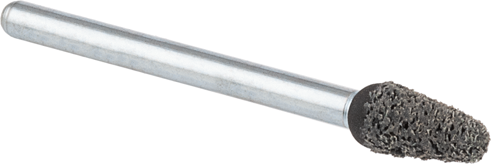 Naylon Örgü Yastıklı Zımpara Ucu, 1/8“ Çap x 1-1/2” Uzunlukta Şaft, Şekil No. B44, İnce Sınıf