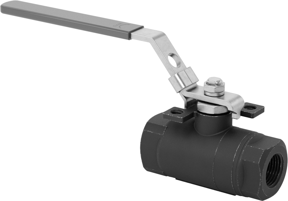 Yakıt için Çelik Gövde Açma/Kapama Vanası, Grafit Conta, 3/8 NPT Dişi, 2220 PSI @ 100°F