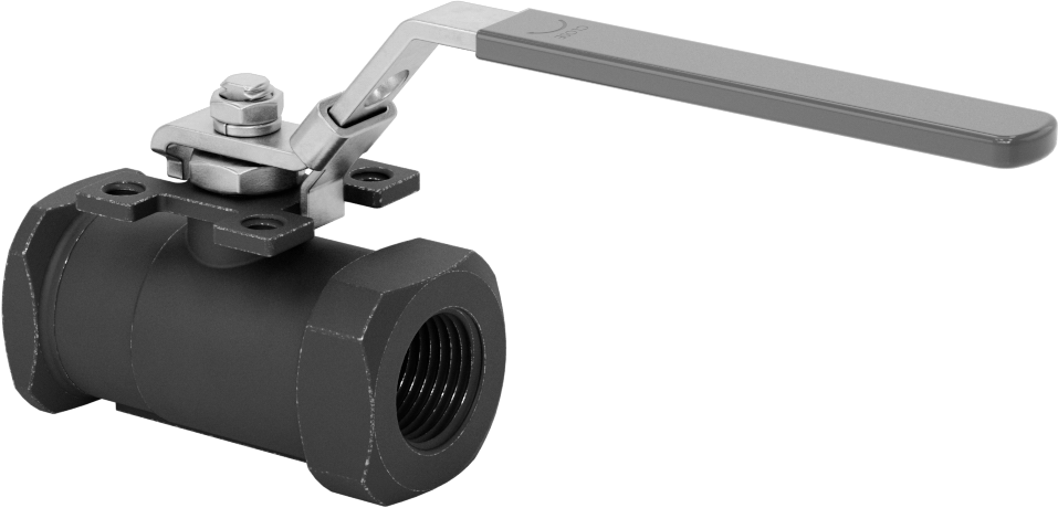 Yakıt için Çelik Gövde Açma/Kapama Vanası, Grafit Conta, 1/2 NPT Dişi, 2220 PSI @ 100°F
