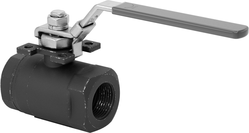 Yakıt için Çelik Gövde Açma/Kapama Vanası, Grafit Conta, 3/4 NPT Dişi, 2220 PSI @ 100°F