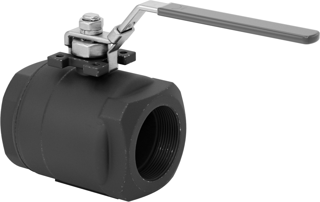 Yakıt için Çelik Gövde Açma/Kapama Vanası, Grafit Conta, 2 NPT Dişi, 2220 PSI @ 100°F Maksimum