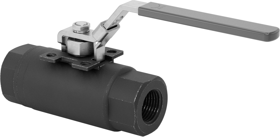 Yakıt için Çelik Gövde Açma/Kapama Vanası, Grafit Conta, 1/2 NPT Dişi, 3600 PSI @ 100°F
