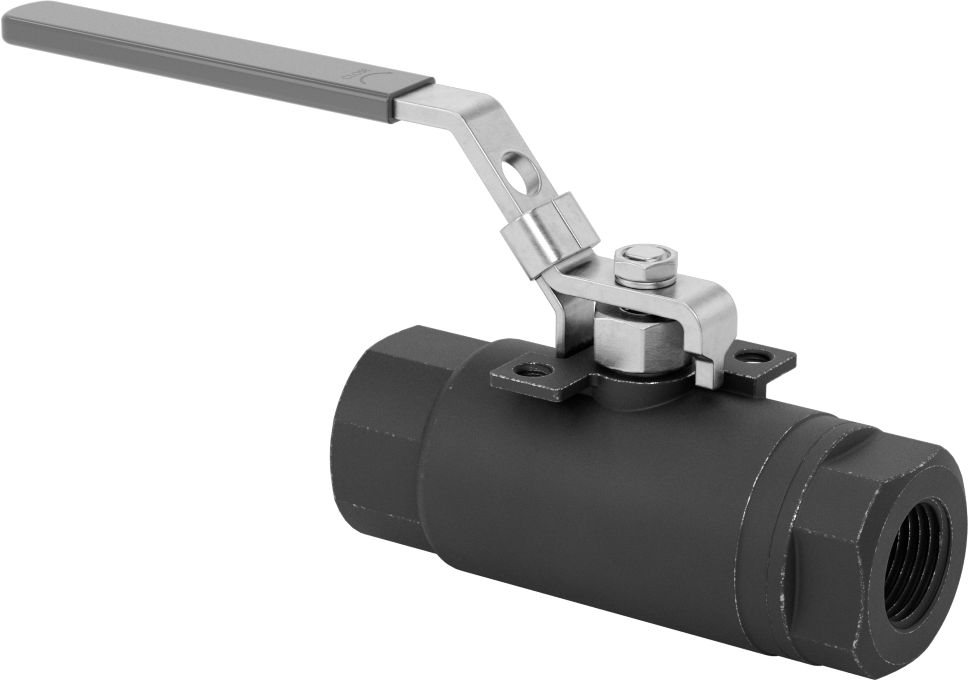 Yakıt için Çelik Gövde Açma/Kapama Vanası, Grafit Conta, 1/2 NPT Dişi, 3600 PSI @ 100°F
