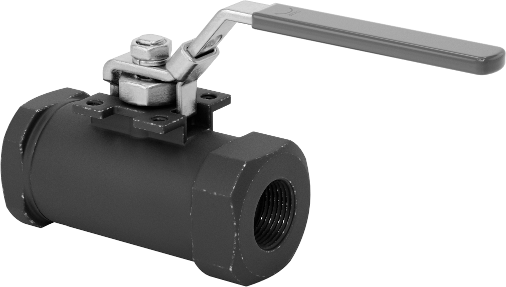 Yakıt için Çelik Gövde Açma/Kapama Vanası, Grafit Conta, 3/4 NPT Dişi, 3600 PSI @ 100°F
