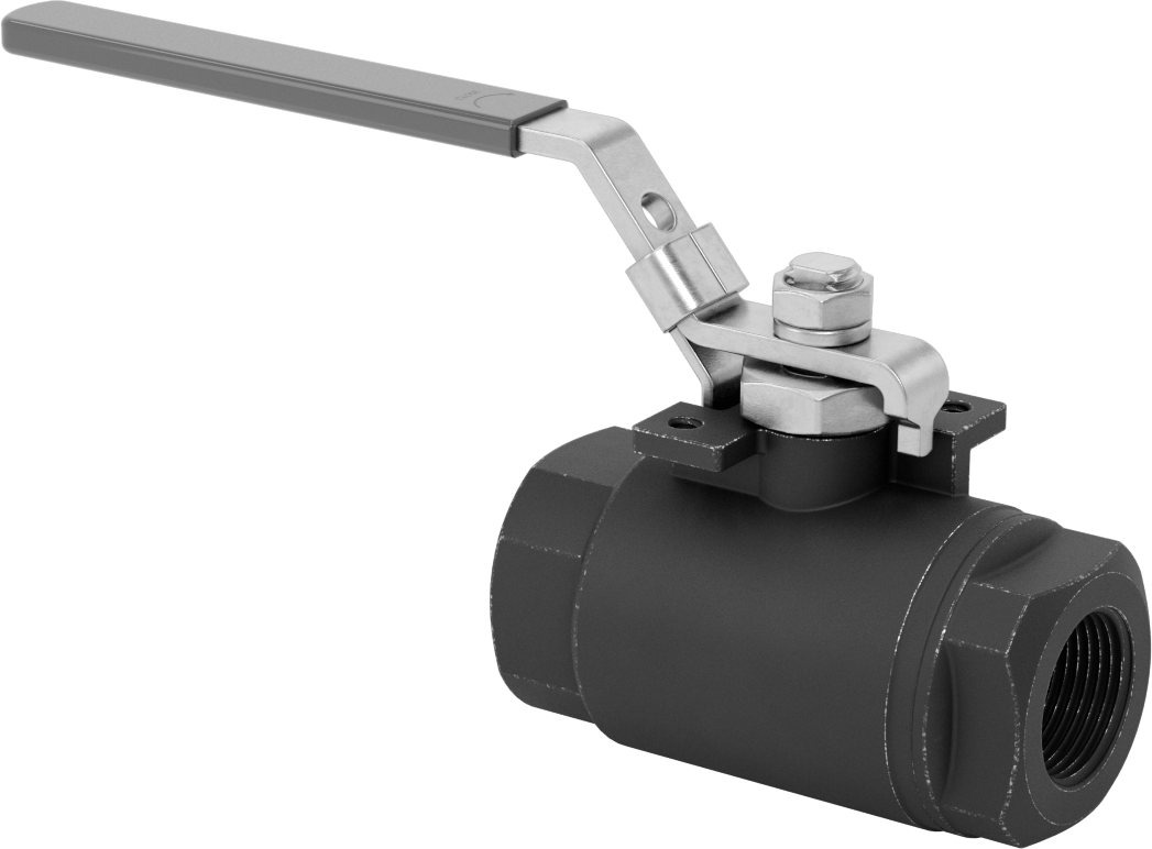 Yakıt için Çelik Gövde Açma/Kapama Vanası, Grafit Conta, 1 NPT Dişi, 3600 PSI @ 100°F Maksimum