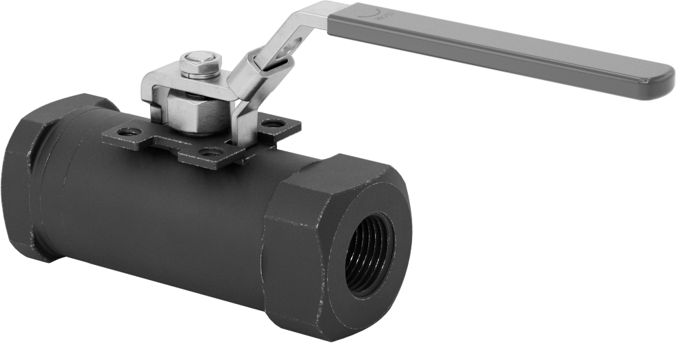 Yakıt için Çelik Gövde Açma/Kapama Vanası, Grafit Conta, 1/2 NPT Dişi, 6000 PSI @ 100°F