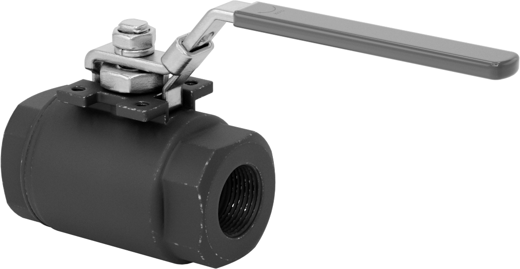 Yakıt için Çelik Gövde Açma/Kapama Vanası, Grafit Conta, 1 NPT Dişi, 100°F'de Maksimum 6000 PSI