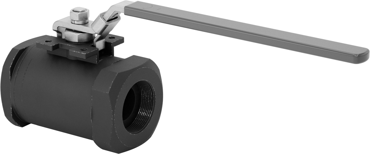 Yakıt için Çelik Gövde Açma/Kapama Vanası, Grafit Conta, 2 NPT Dişi, 100°F'de Maksimum 6000 PSI