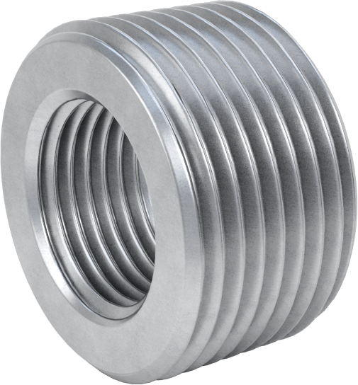 Düşük Basınçlı Boru Bağlantı Elemanı, Galvanizli Çelik, Burç Adaptörü, 1 NPT Erkek x 1/2 NPT Dişi