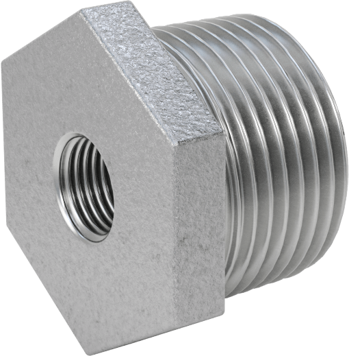 Düşük Basınçlı Boru Bağlantı Elemanı, Galvanizli Demir, Burç Adaptörü, 3/4 Erkek x 1/8 Dişi NPT