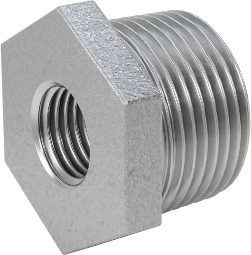 Düşük Basınçlı Boru Bağlantı Elemanı, Galvanizli Demir, Burç Adaptörü, 3/4 Erkek x 1/4 Dişi NPT