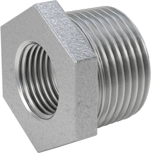 Düşük Basınçlı Boru Bağlantı Elemanı, Galvanizli Demir, Burç Adaptörü, 3/4 Erkek x 3/8 Dişi NPT