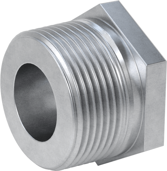 Düşük Basınçlı Boru Bağlantı Elemanı, Galvanizli Çelik, Burç Adaptörü, 1-1/4 Erkek x 3/4 Dişi NPT