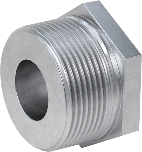 Düşük Basınçlı Boru Bağlantı Elemanı, Galvanizli Çelik, Burç Adaptörü, 1-1/2 Erkek x 3/4 Dişi NPT