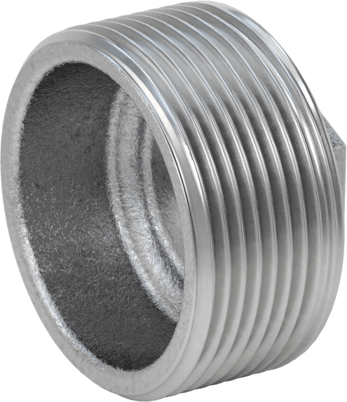 Düşük Basınçlı Boru Bağlantı Elemanı, Galvanizli Demir, Burç Adaptörü, 1-1/2 Erkek x 1/4 Dişi NPT