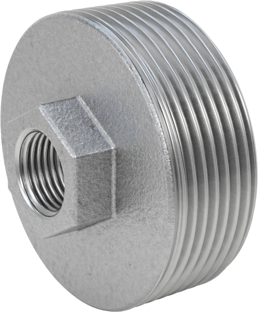Düşük Basınçlı Boru Bağlantı Elemanı, Galvanizli Demir, Burç Adaptörü, 2-1/2 Erkek x 1/2 Dişi NPT