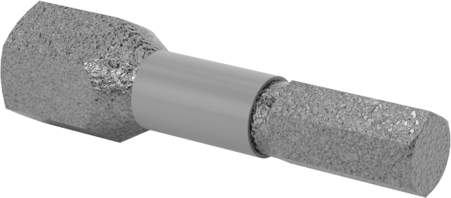 Darbeli Tornavidalar için Altıgen Uç, 1/4" Altıgen Şaft, 4 mm Boyut