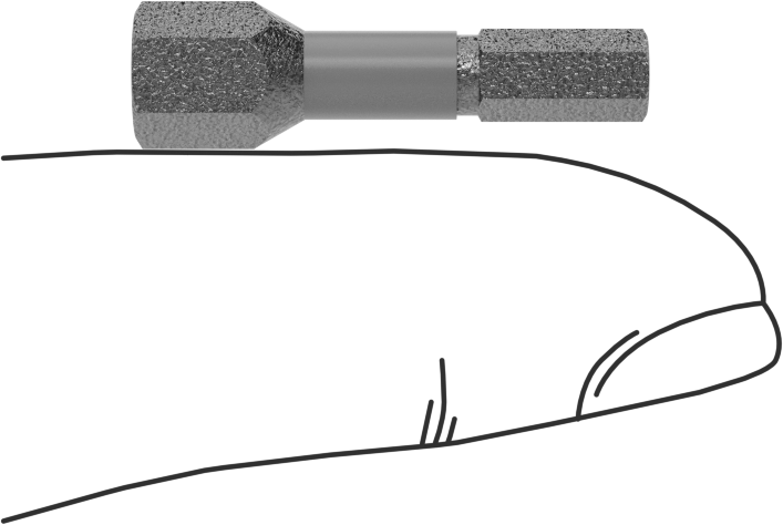 Darbeli Tornavidalar için Altıgen Uç, 1/4" Altıgen Şaft, 4 mm Boyut
