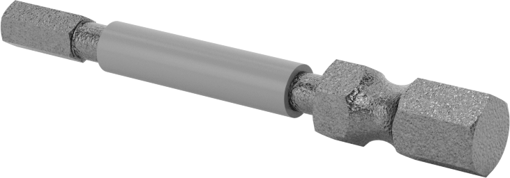 Darbeli Tornavidalar için Altıgen Uç, Elektrikli Aletler için 1/4" Altıgen Şaft, 4 mm Boyut